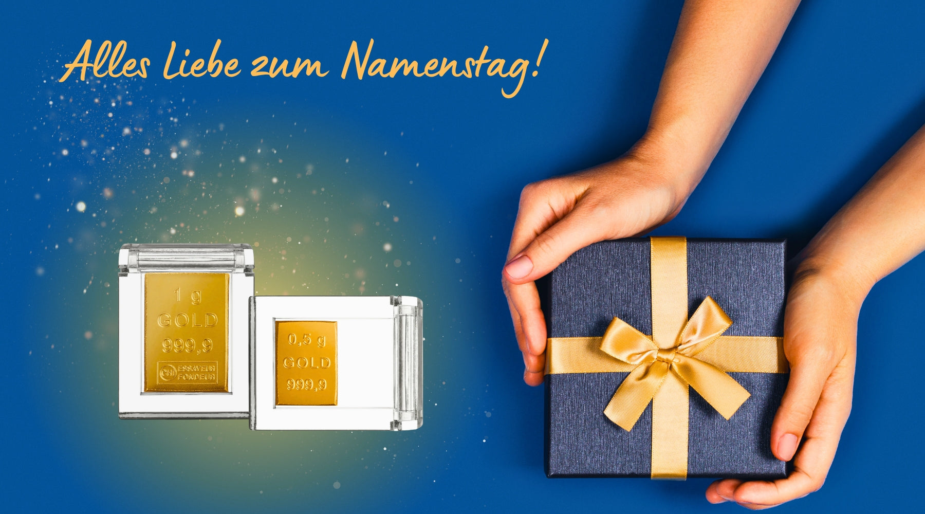 Goldgeschenk zum Namenstag