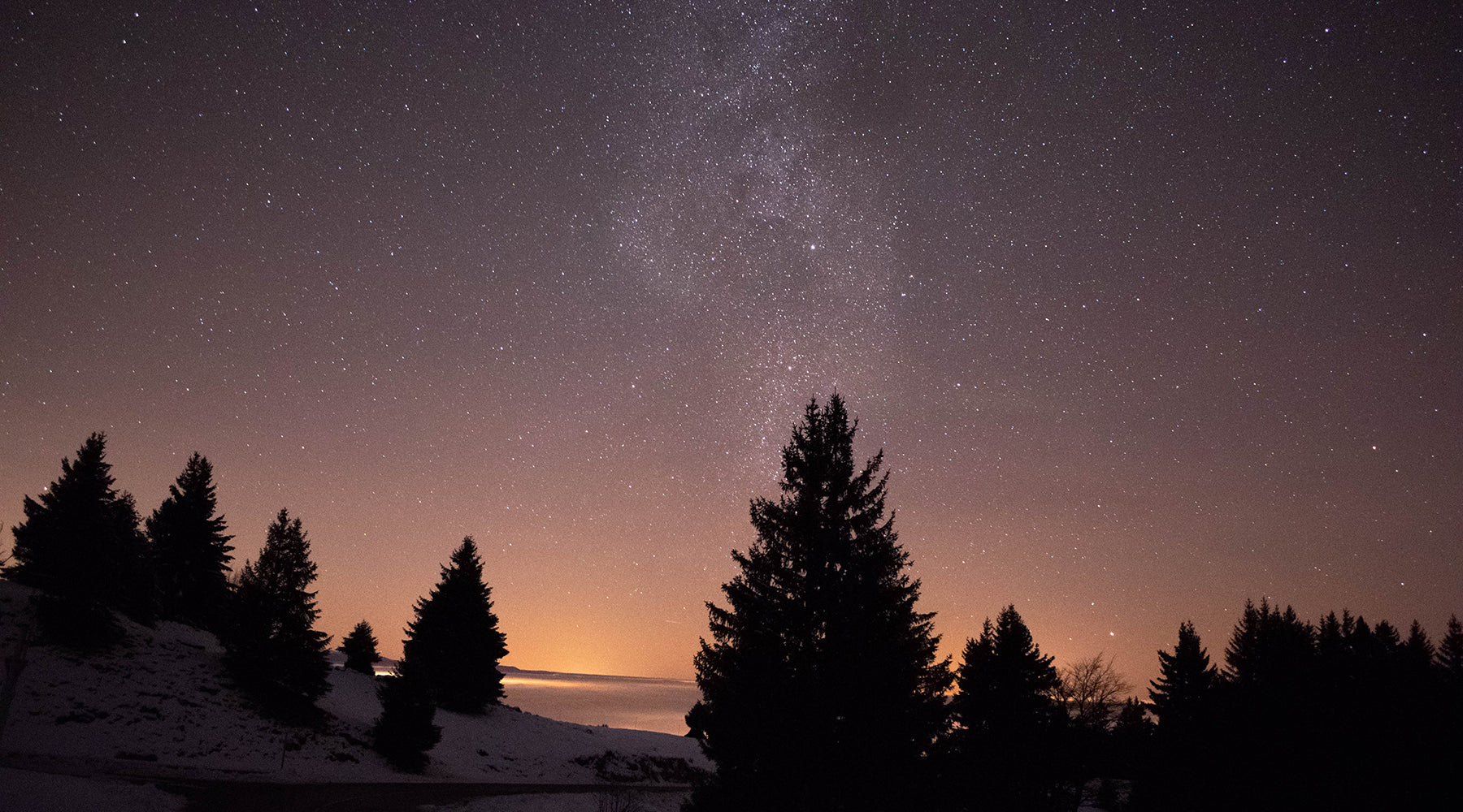 Sternenhimmel Gold im Weltraum