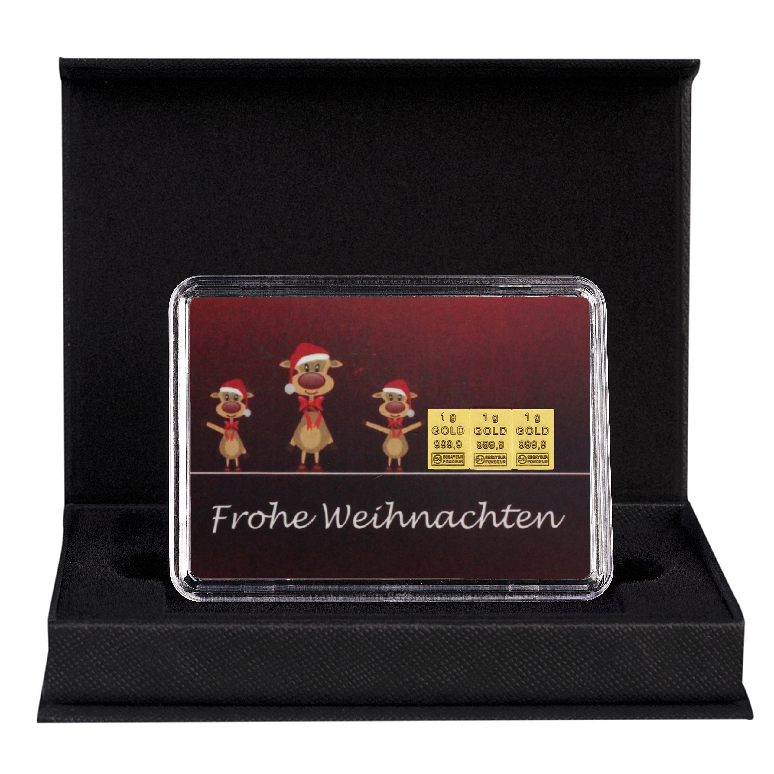 Gold als Weihnachtsgeschenk 3 Gramm Feingold