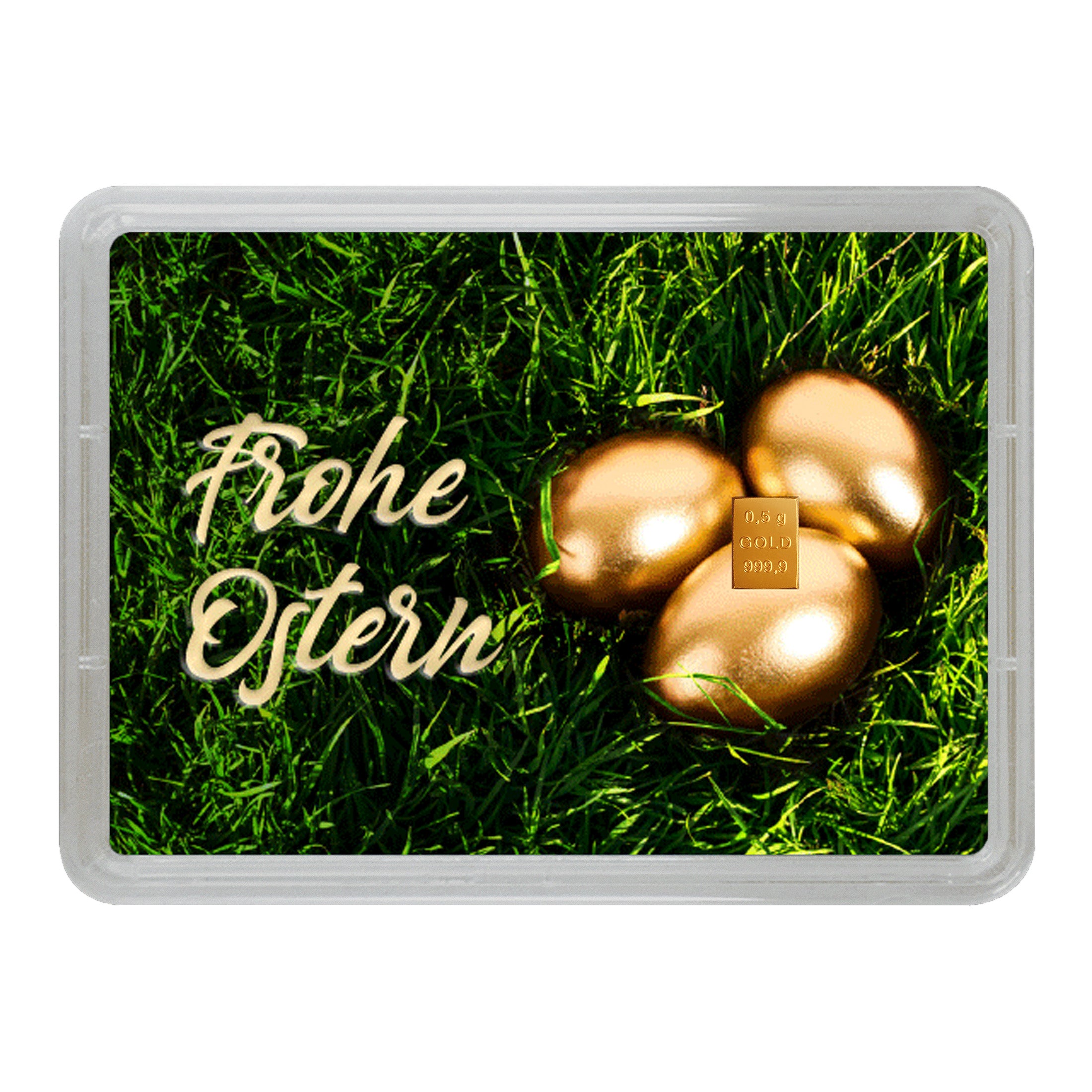 Goldbarren zu Ostern verschenken