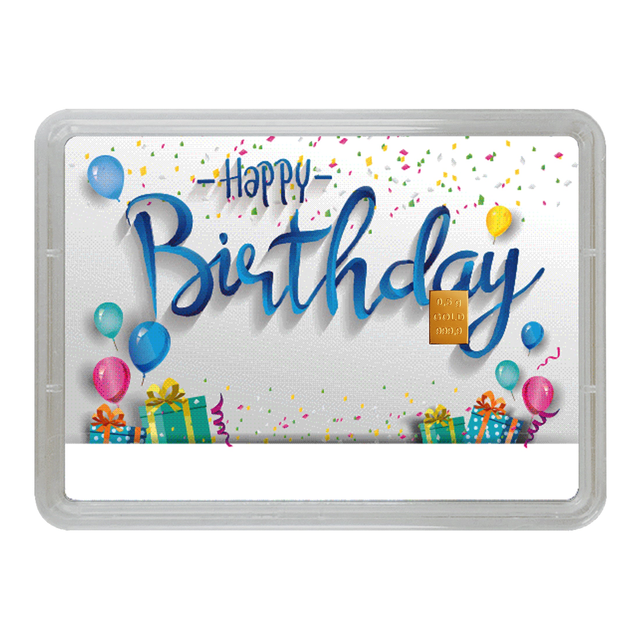 Geburtstagsgeschenk aus Gold