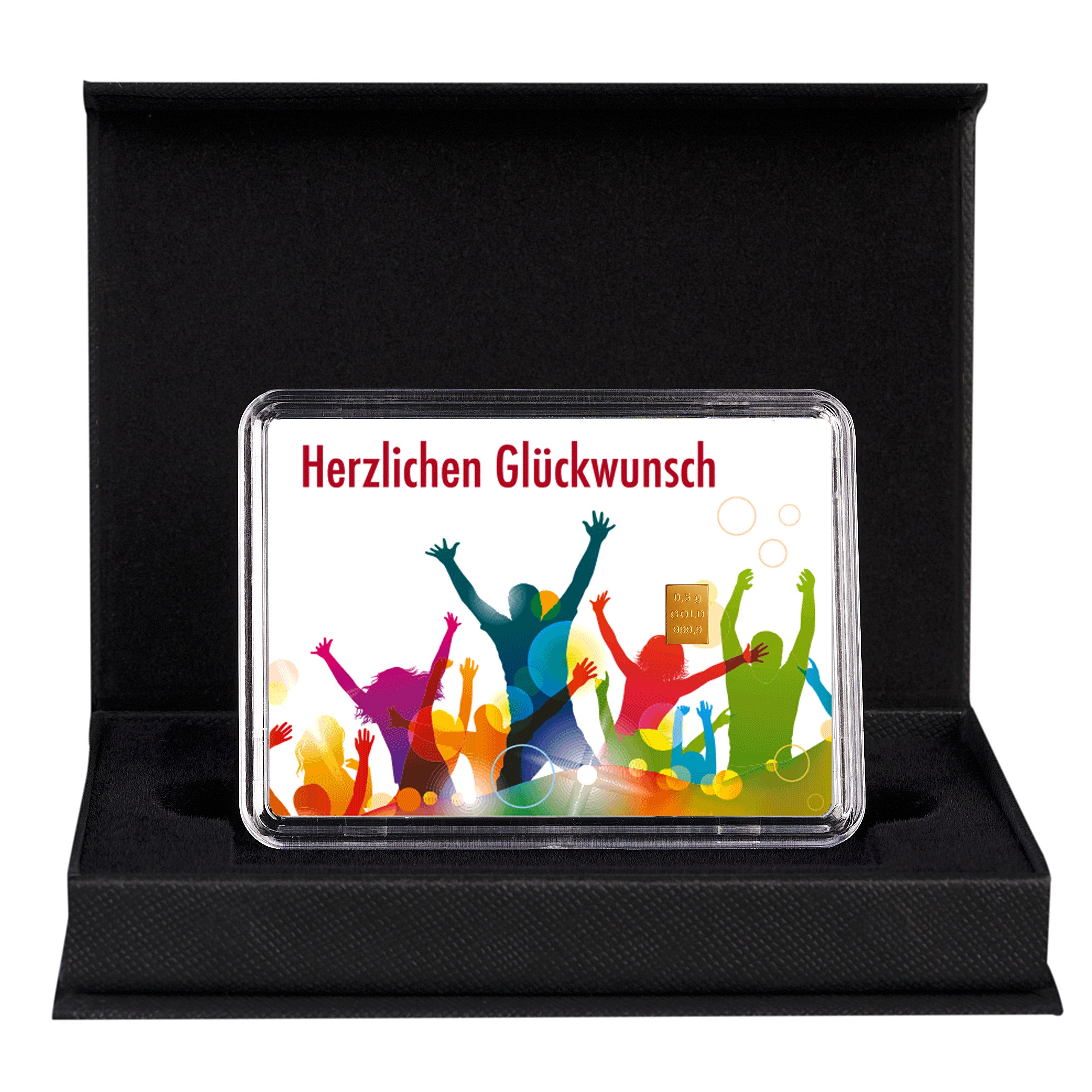 Goldbarren im Etui zur Jugendweihe verschenken