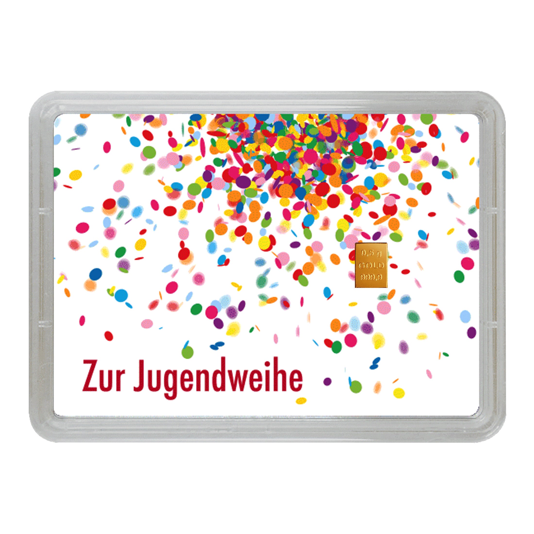Goldbarren zur Jugendweihe verschenken