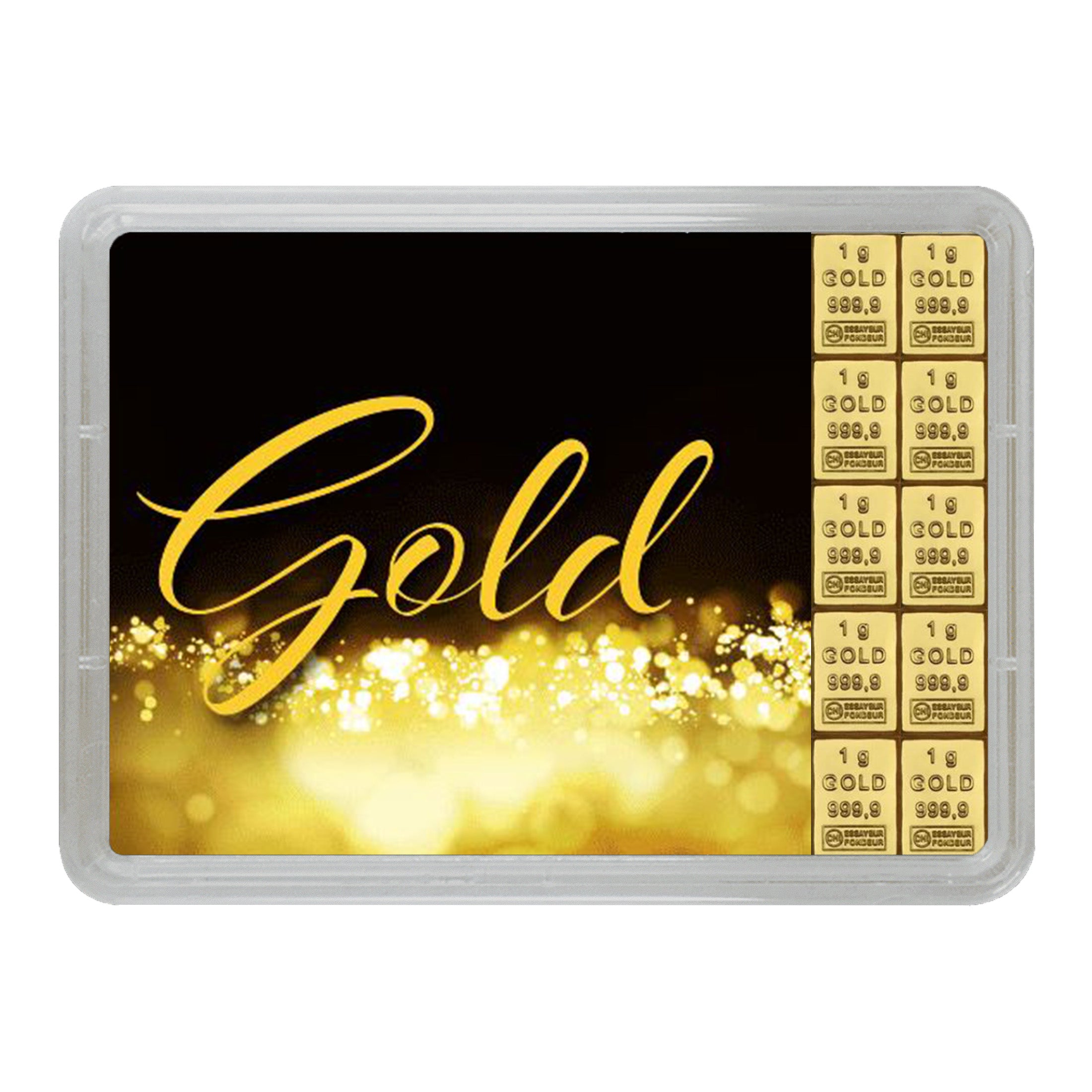 10 Gramm Goldbarren - Gold statt Geld verschenken