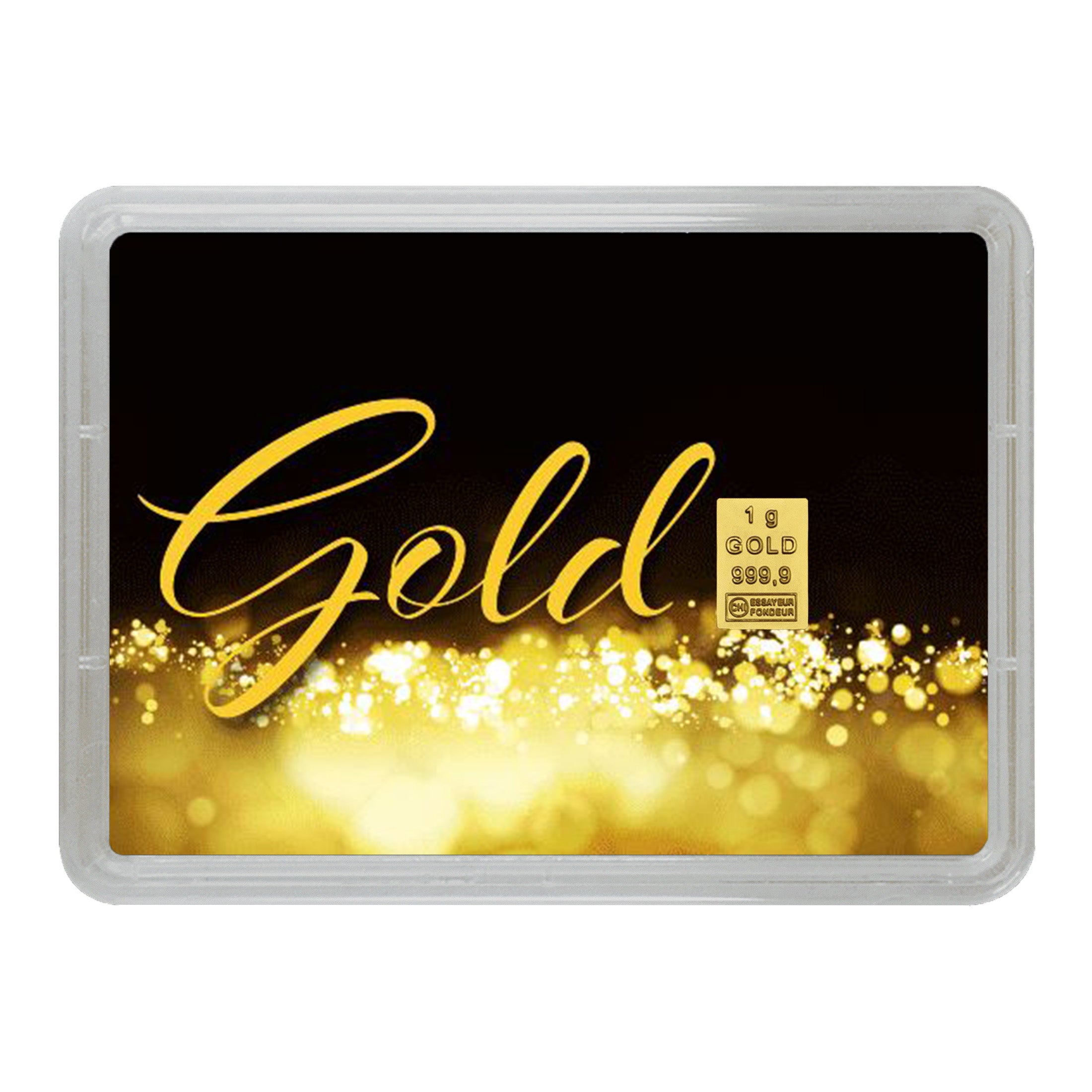 1 Gramm Goldbarren - Gold statt Geld verschenken