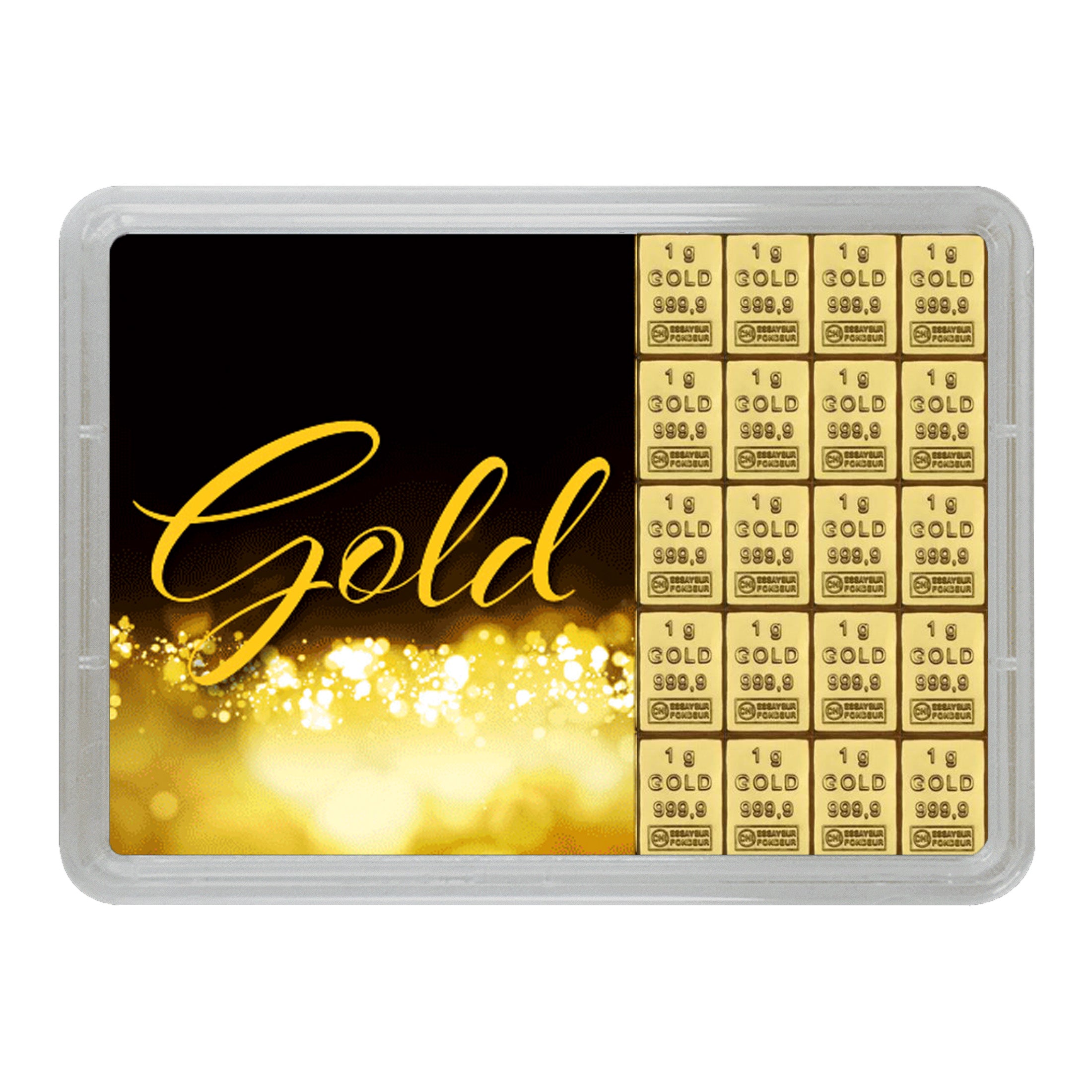 20 Gramm Goldbarren - Gold statt Geld verschenken