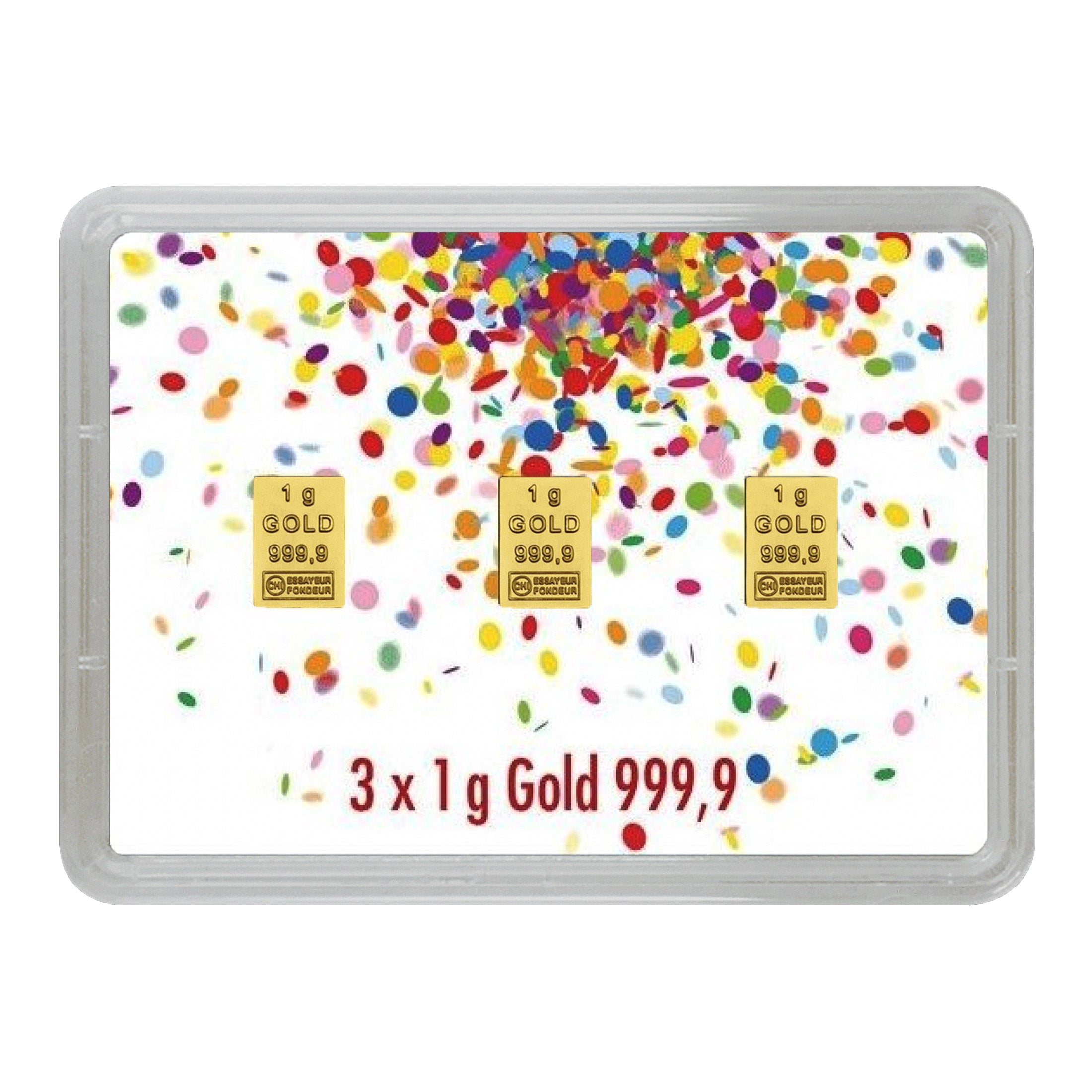 Goldbarren mit Flip-Motivbox "Zur Jugendweihe"