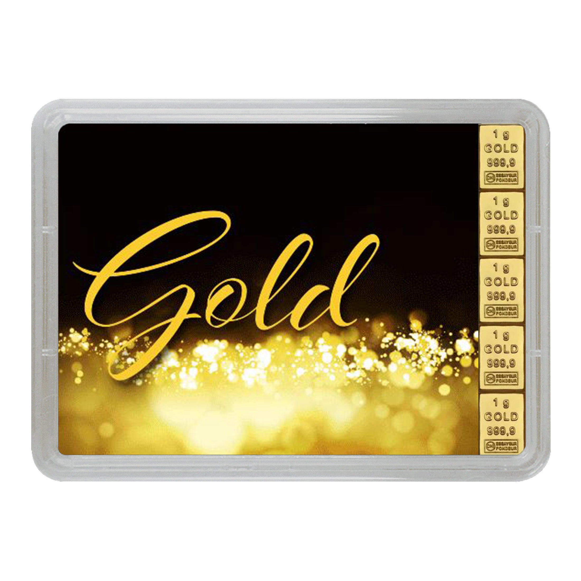 5 Gramm Goldbarren - Gold statt Geld verschenken