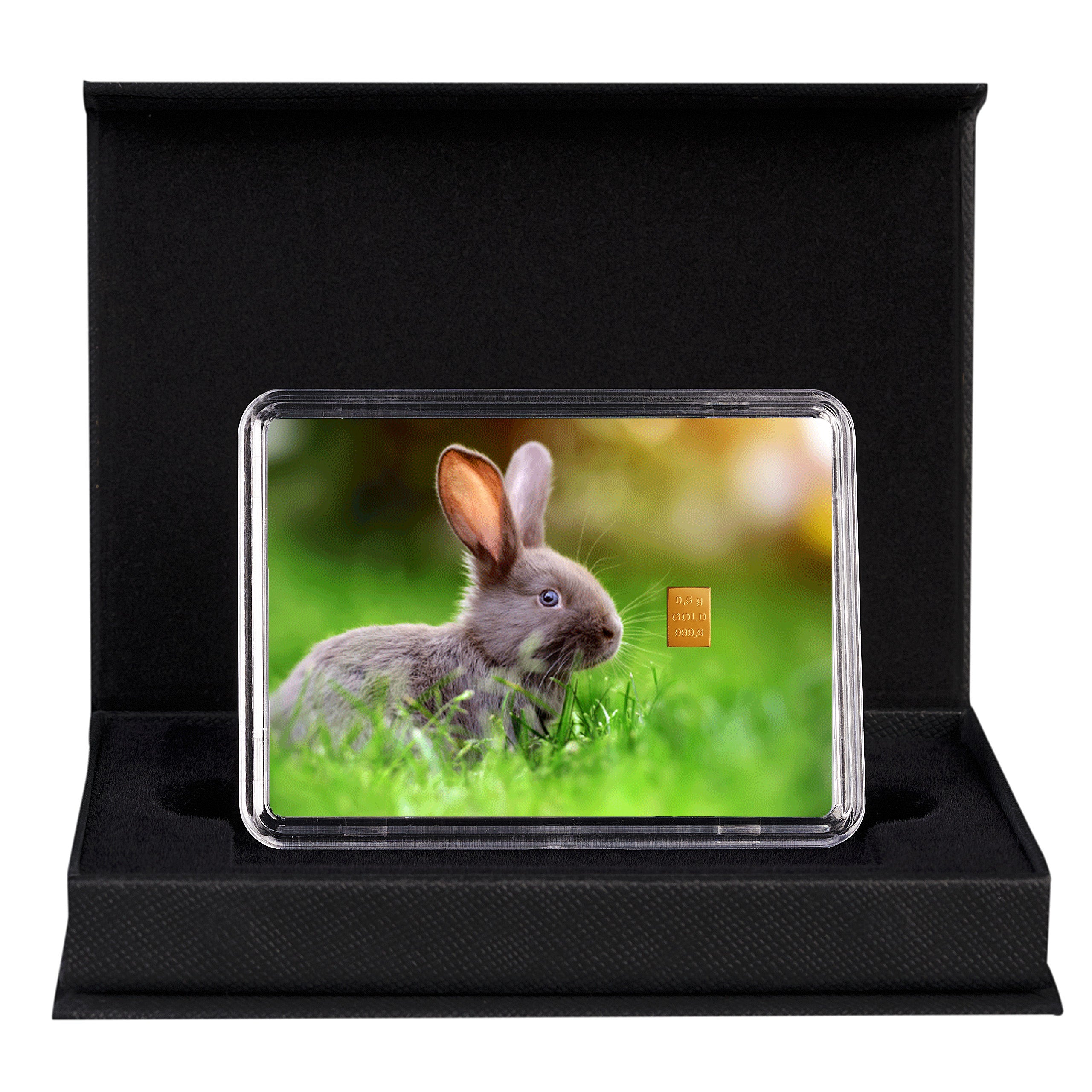 Goldbarren vom Osterhasen als Geschenk