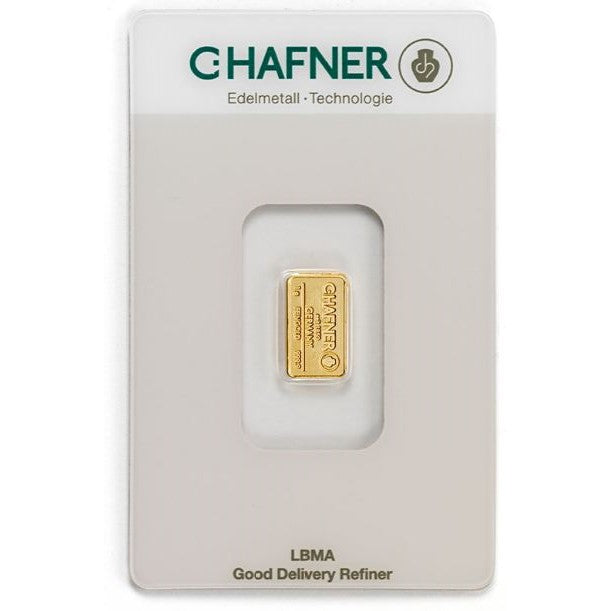 C.Hafner 1g Goldbarren