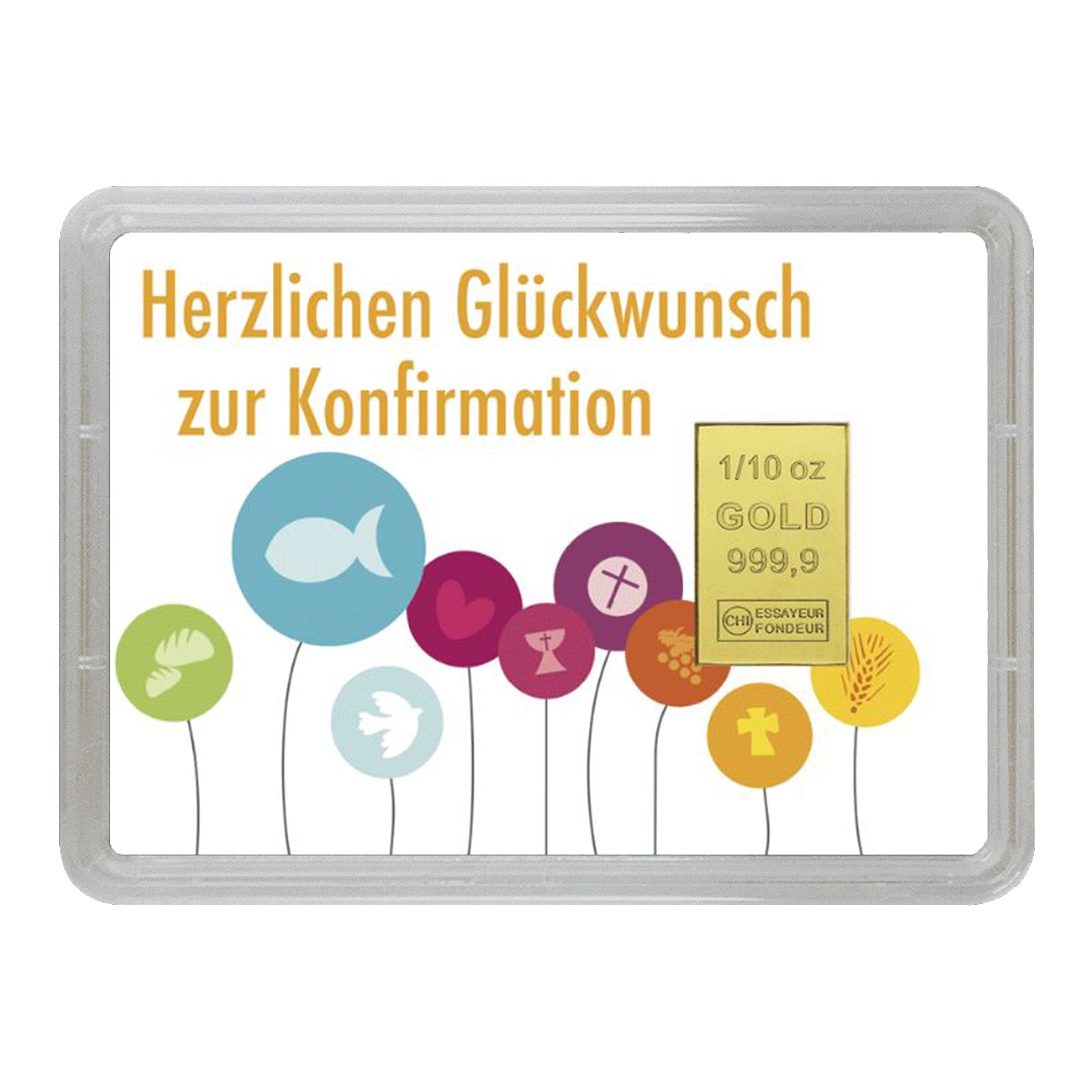 1/10 Unze Gold zur Konfirmation verschenken