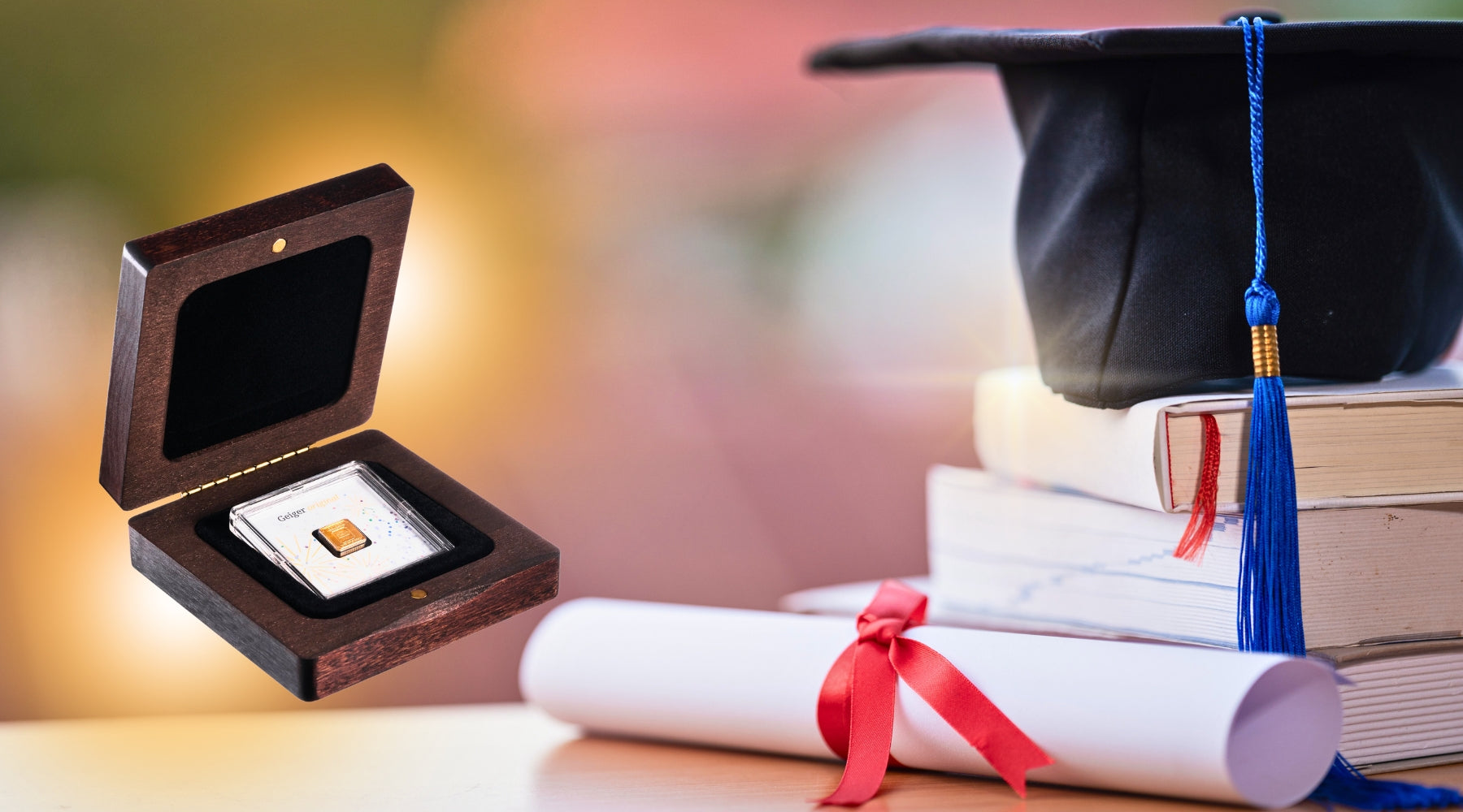 Echtes Gold zur Promotion verschenken