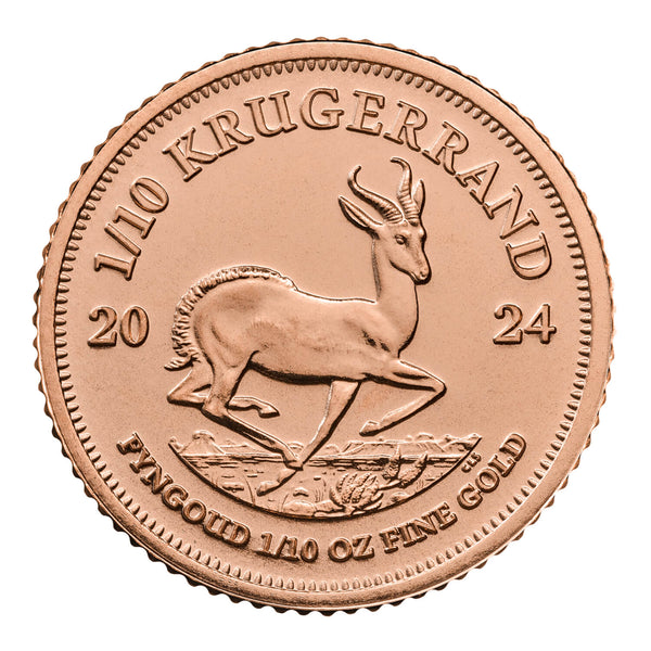 Krügerrand Goldmünze 1/10oz 2024 Front