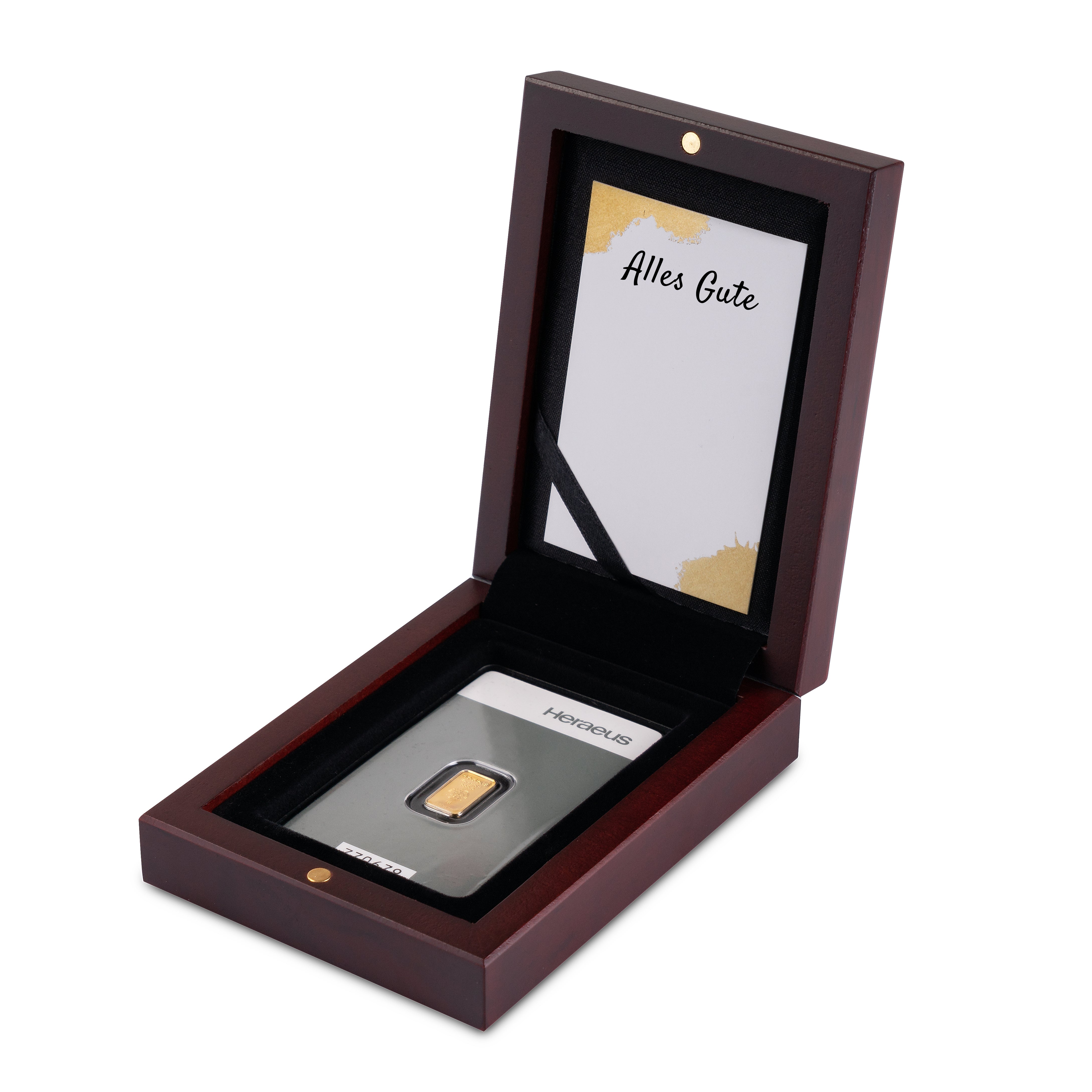 Goldbarren Geschenkset