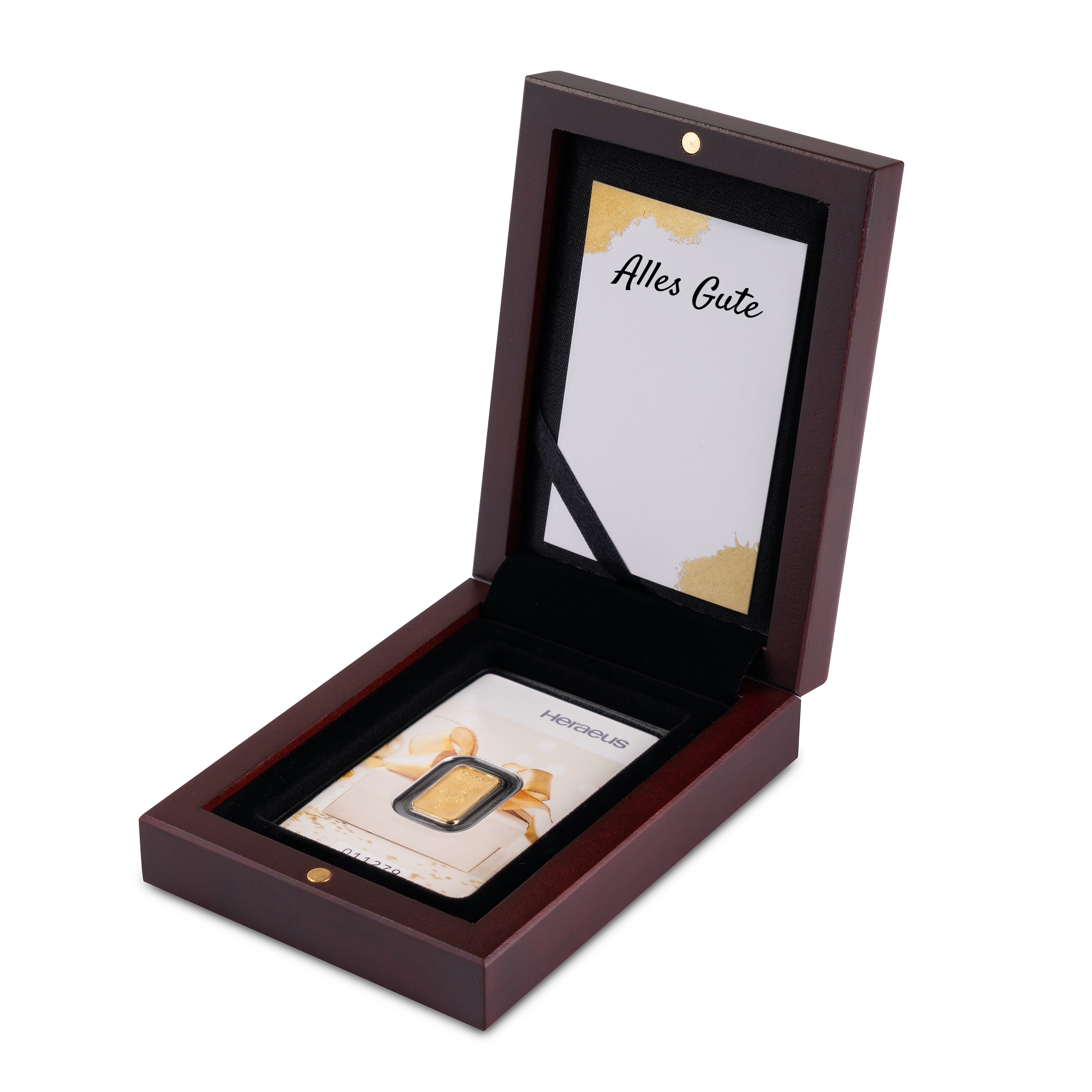 Goldbarren Geschenkset