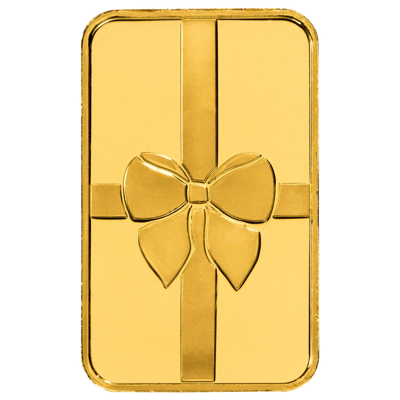 Heraeus 2g Geschenk Goldbarren in Geschenkverpackung